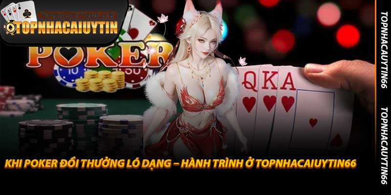 Khi Poker Đổi Thưởng Ló Dạng – Hành Trình Ở Topnhacaiuytin66